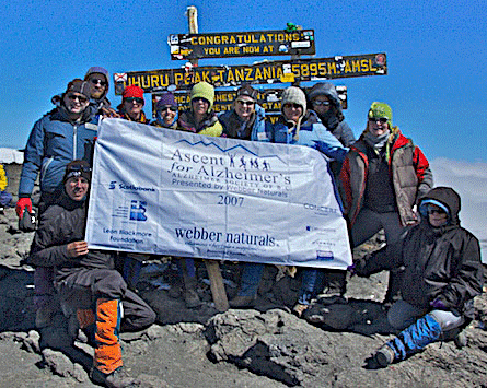 BCMA Alzheimers Ascent up Kilimanjaro