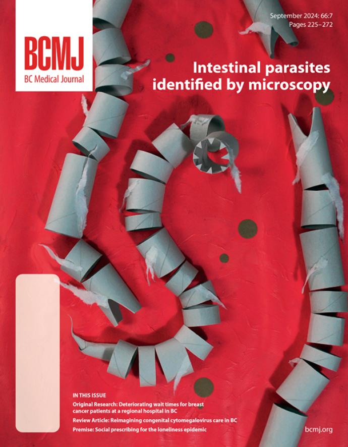 BCMJ Vol 66 No 7 cover