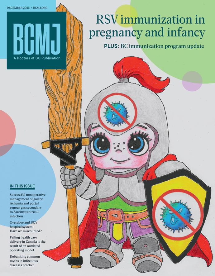BCMJ Volume 67 Number 10 cover.