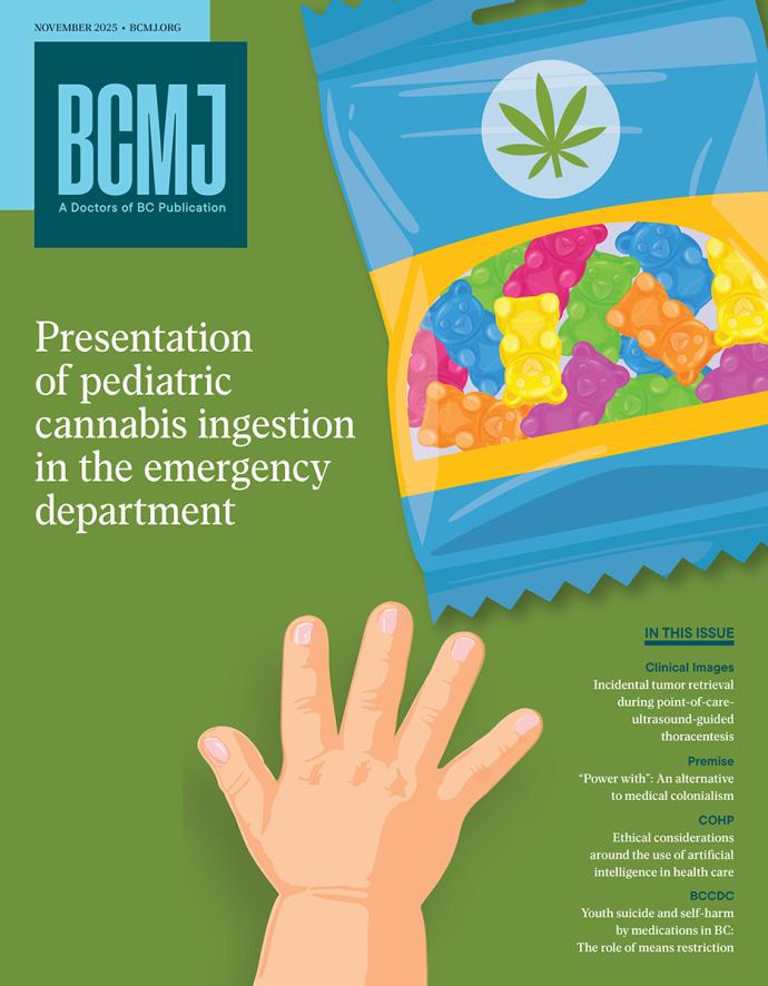 BCMJ Volume 67 Number 9 cover.