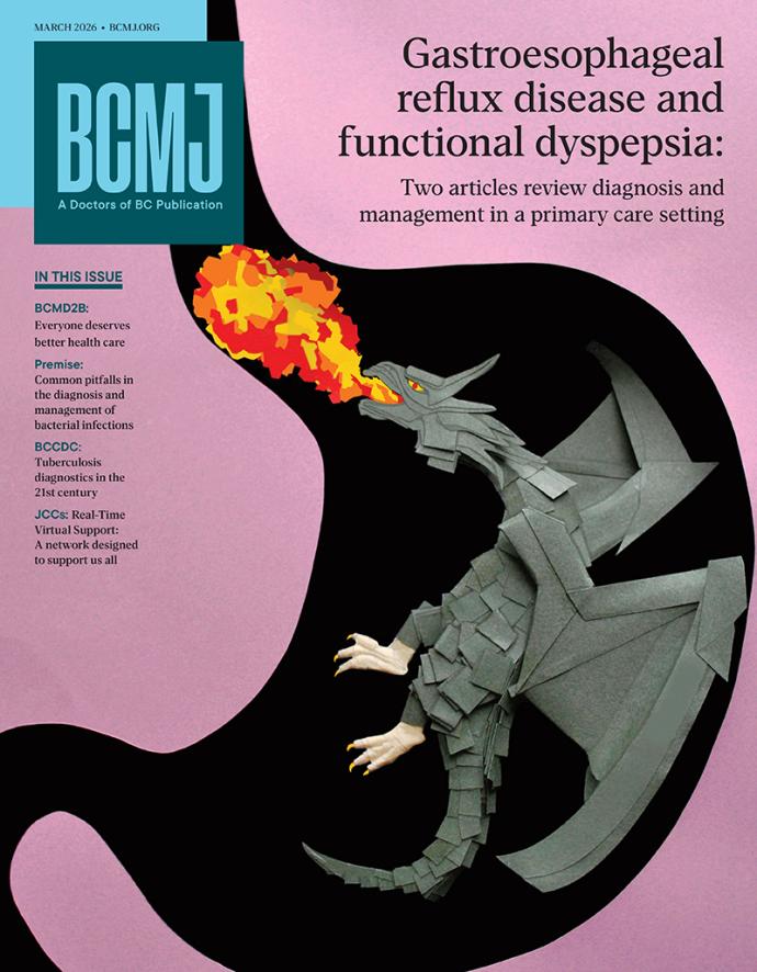 BCMJ Volume 68 Number 2 cover.