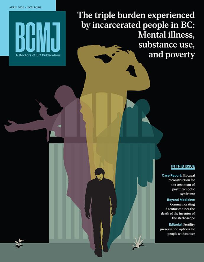 BCMJ Volume 68 Number 3 cover.