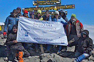 BCMA Alzheimers Ascent up Kilimanjaro