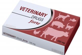 Mock up for antibiotics box for livestock and small animals 