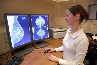 Coordination of radiological and clinical care for breast cancer diagnosis in BC
