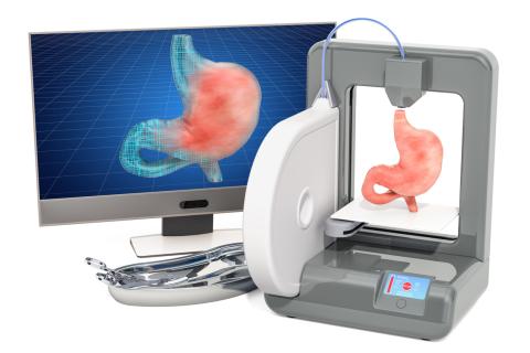 3-D medical printing