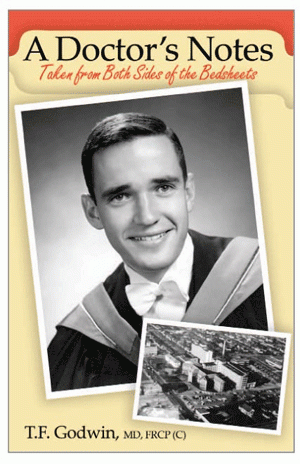 Book cover for A Doctor’s Notes: Taken from both sides of the bedsheets.