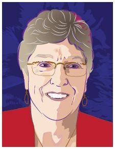 proust portrait of Dr. Lindsay Lawson