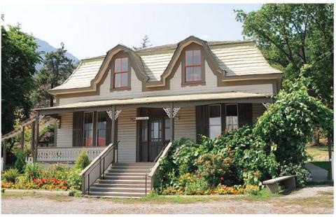 Dr Miyazaki’s house in Lillooet.