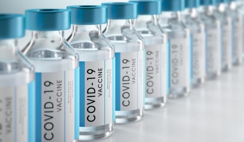 COVID-19 vaccine vials