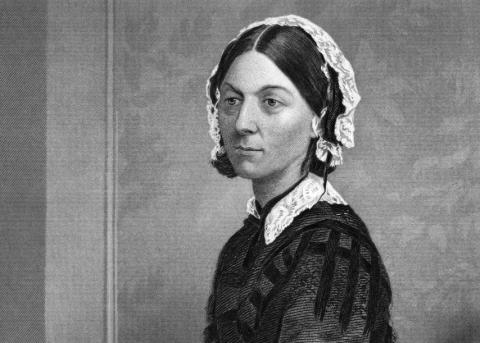 Florence Nightingale (1820-1910). Celebrated English social reformer, statistician, and founder of modern nursing. 