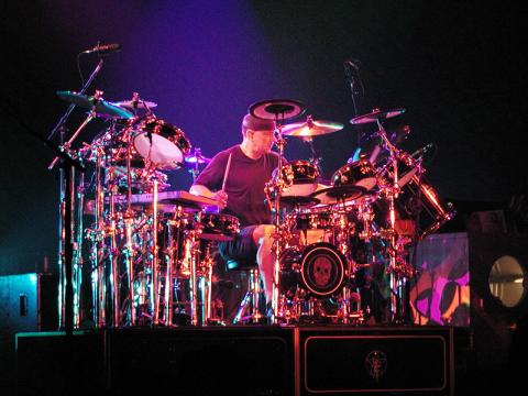Neil Peart, drummer for Rush