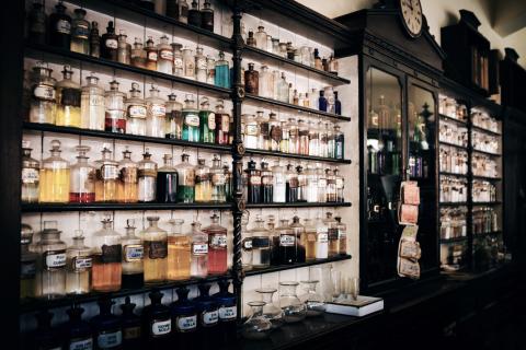 Victorian pharmacy