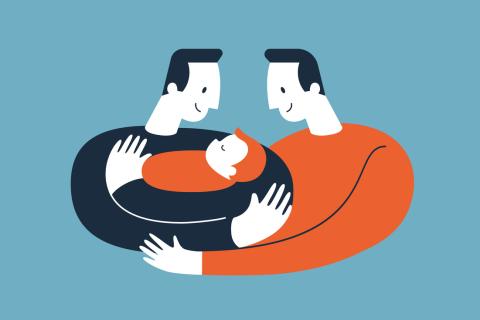 Families with two dads