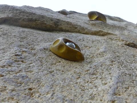 Rock climbing wall, onward and upward