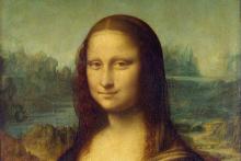 The Mona Lisa.