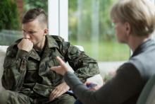 War veteran in counselling - PTSD